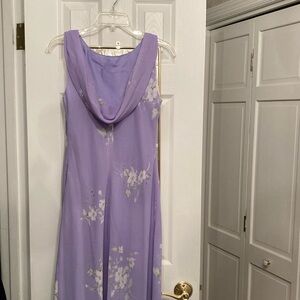 Lavender Dress with Rhinestone Accent